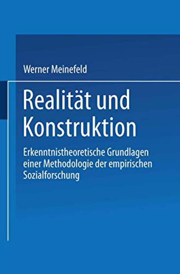 Realität und Konstruktion