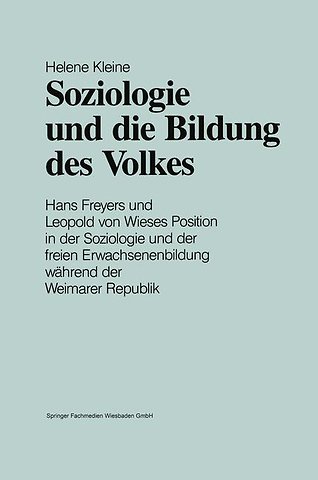 Soziologie und die Bildung des Volkes