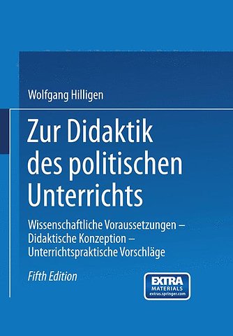 Zur Didaktik des politischen Unterrichts