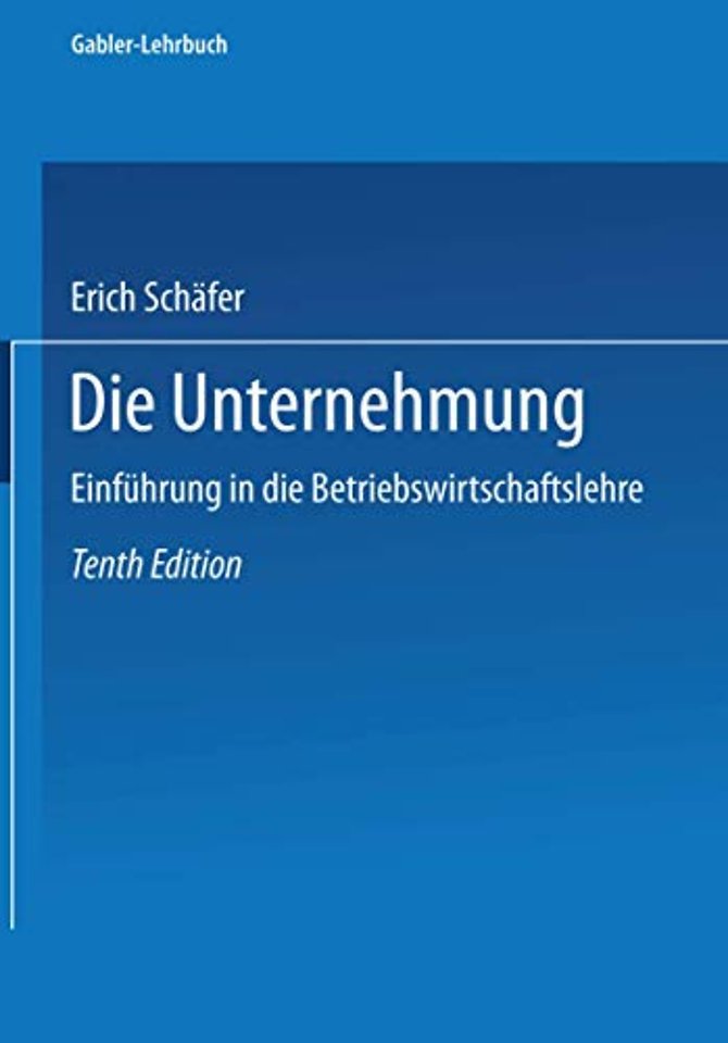 Die Unternehmung