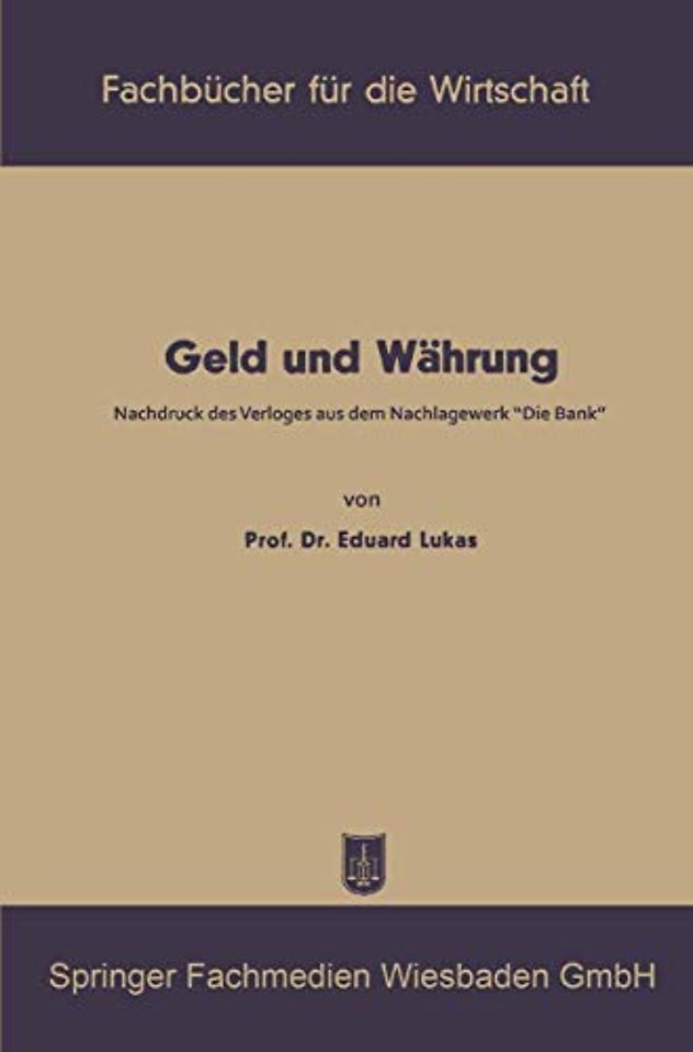 Geld und Währung