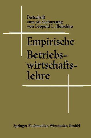 Empirische Betriebswirtschaftslehre