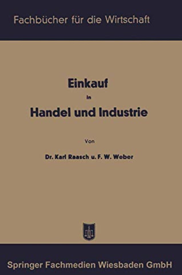 Einkauf in Handel und Industrie