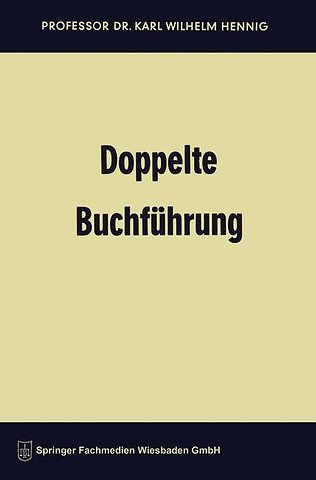 Doppelte Buchführung