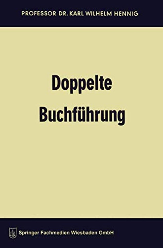 Doppelte Buchführung