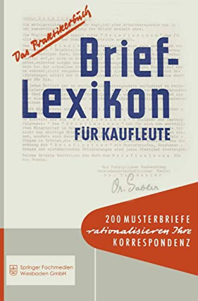 Brief-Lexikon für Kaufleute