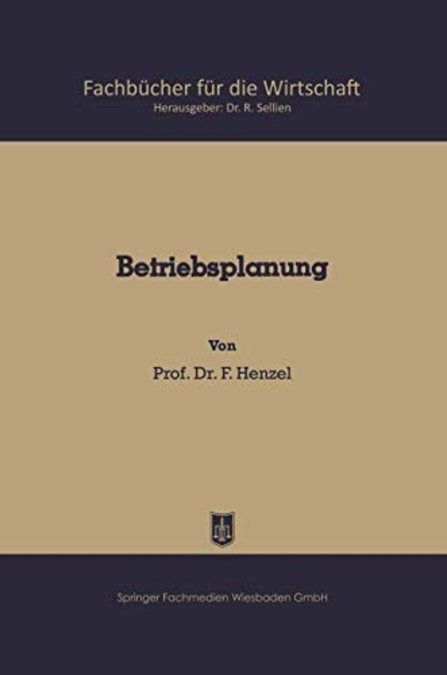 Betriebsplanung