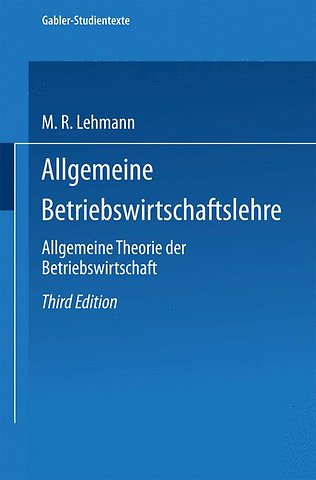 Allgemeine Betriebswirtschaftslehre