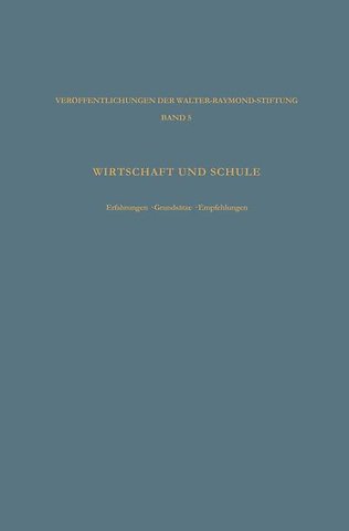 Wirtschaft und Schule