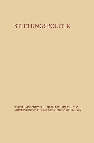 Stiftungspolitik