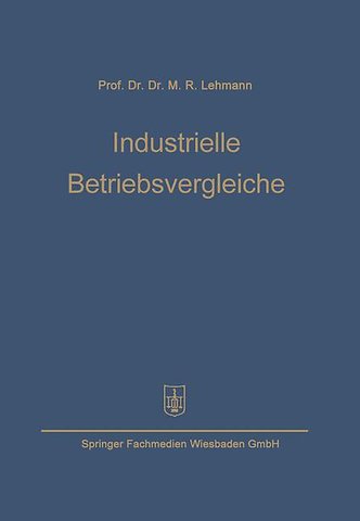 Industrielle Betriebsvergleiche