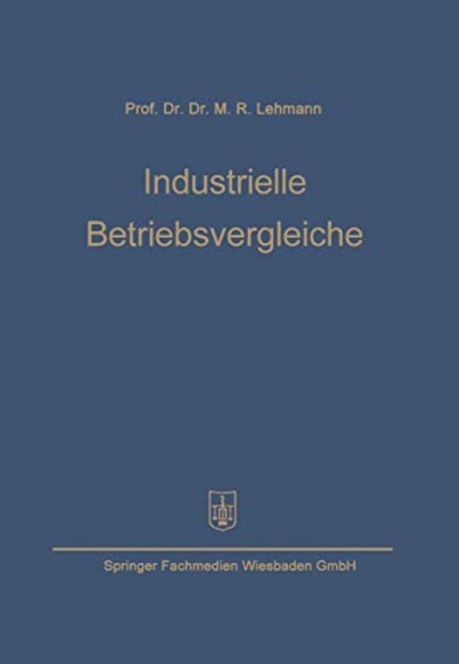 Industrielle Betriebsvergleiche