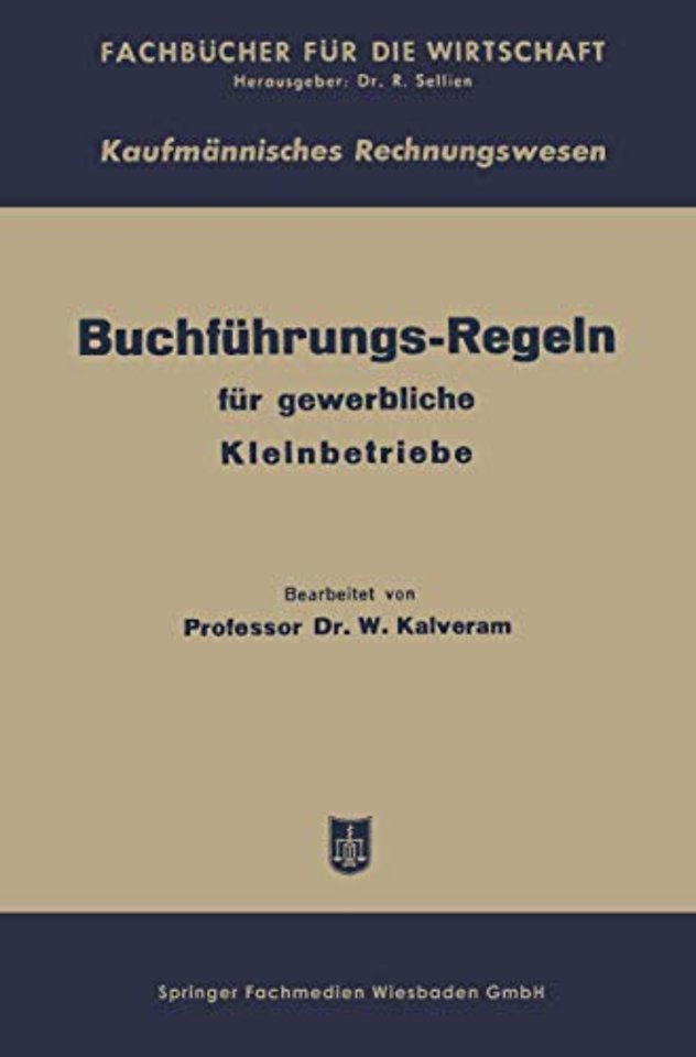 Buchführungs-Regeln für gewerbliche Kleinbetriebe