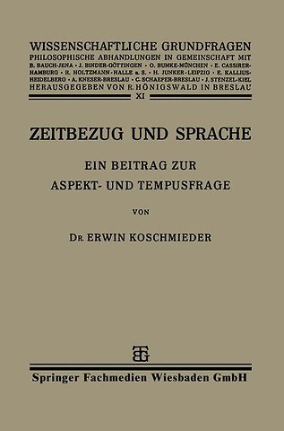 Zeitbezug und Sprache