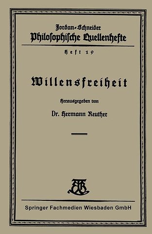 Willensfreiheit