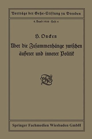 Über die Zusammenhänge zwischen äußerer und innerer Politik