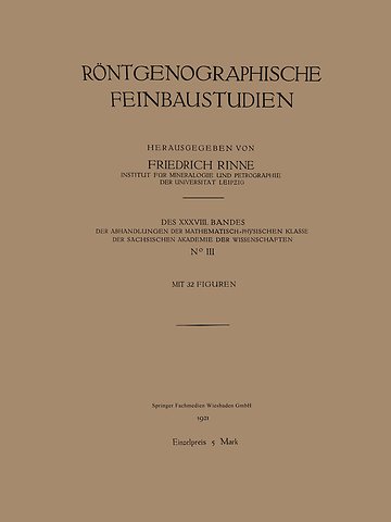 Röntgenographische Feinbaustudien