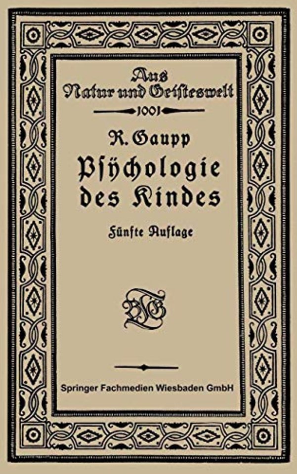 Psychologie des Kindes