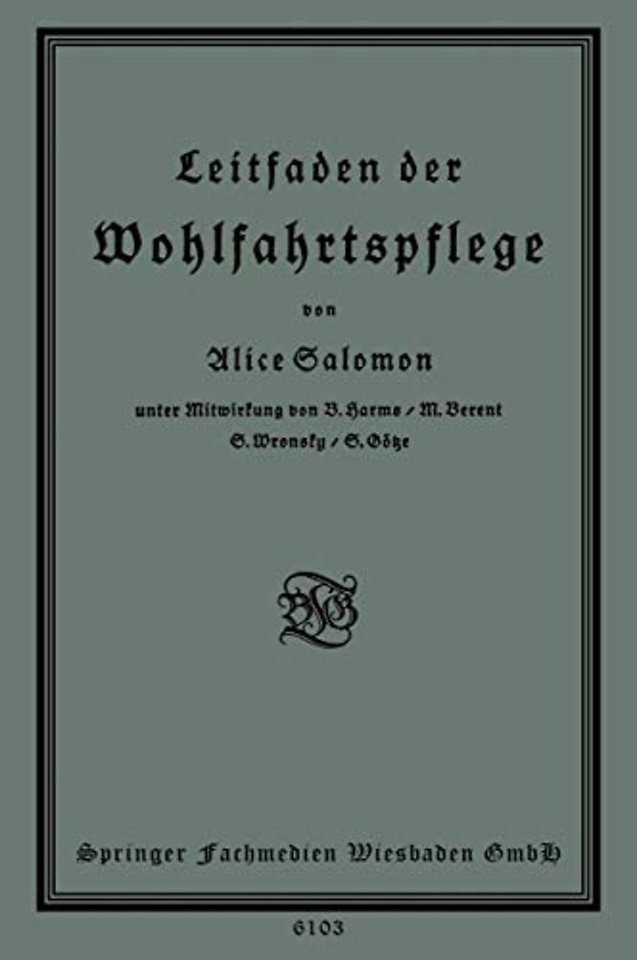 Leitfaden der Wohlfahrtspflege