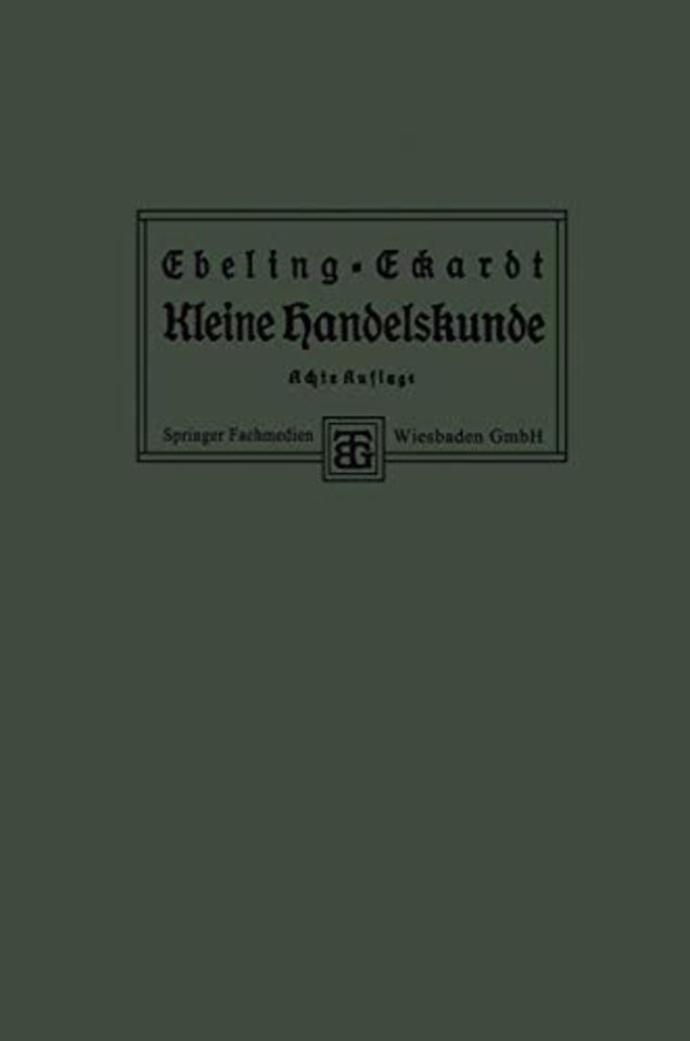 Kleine Handelskunde