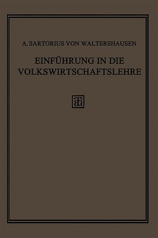 Einführung in die Volkswirtschaftslehre