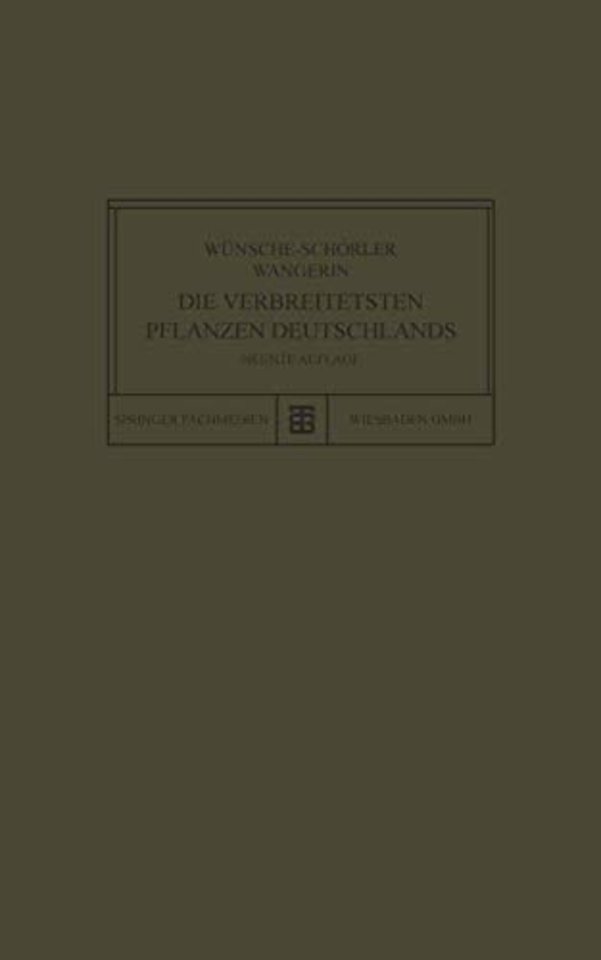 Die Verbreitetsten Pflanzen Deutschlands