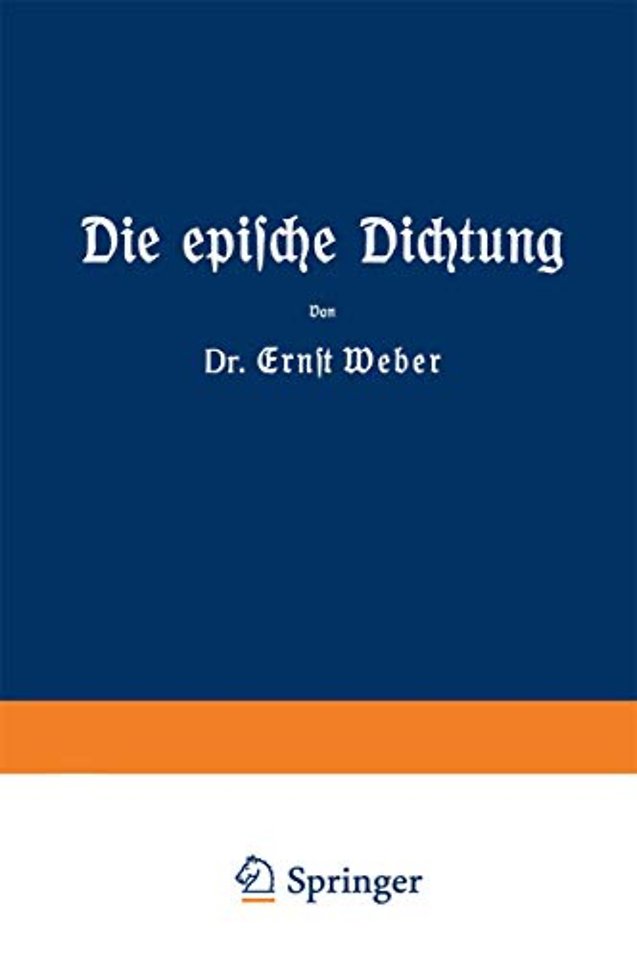 Die epische Dichtung