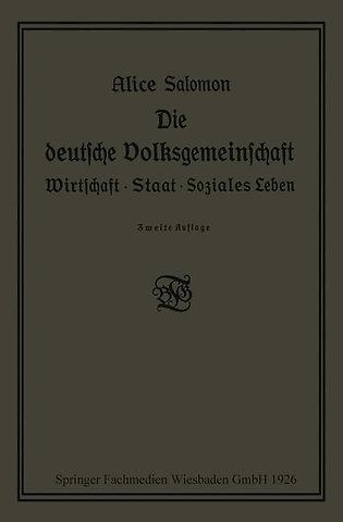 Die deutsche Volksgemeinschaft