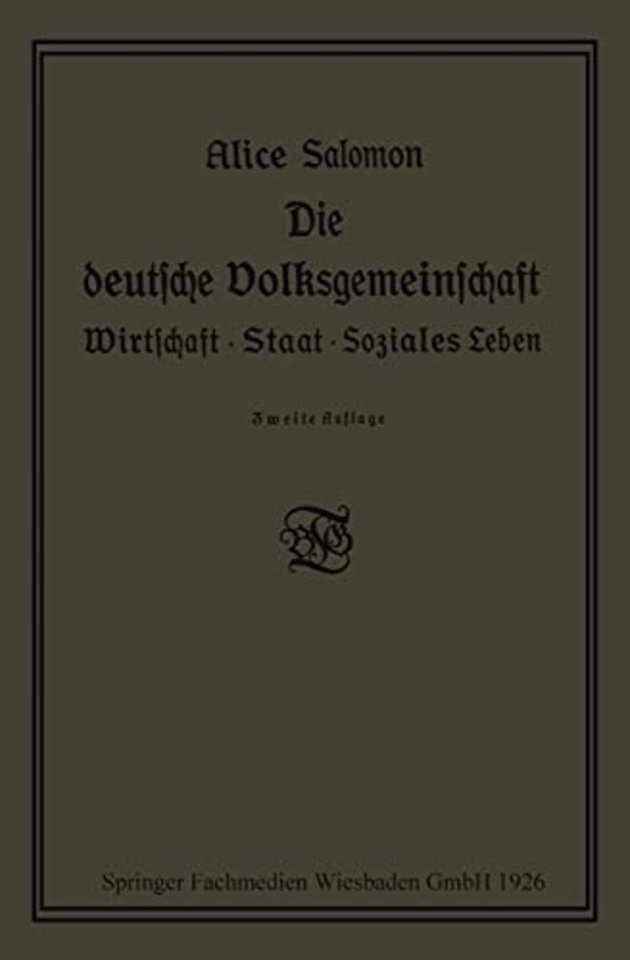 Die deutsche Volksgemeinschaft