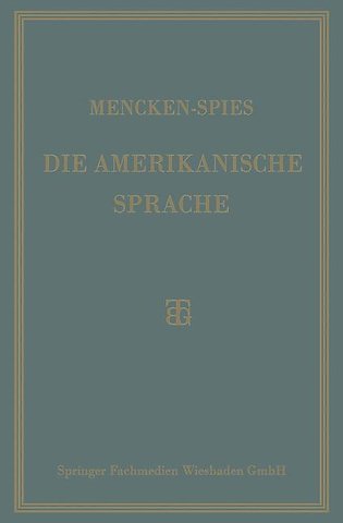 Die Amerikanische Sprache