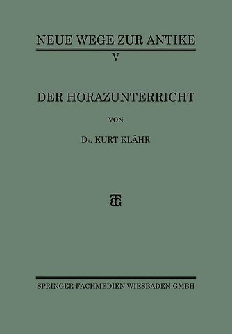 Der Horazunterricht
