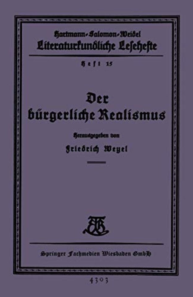 Der bürgerliche Realismus