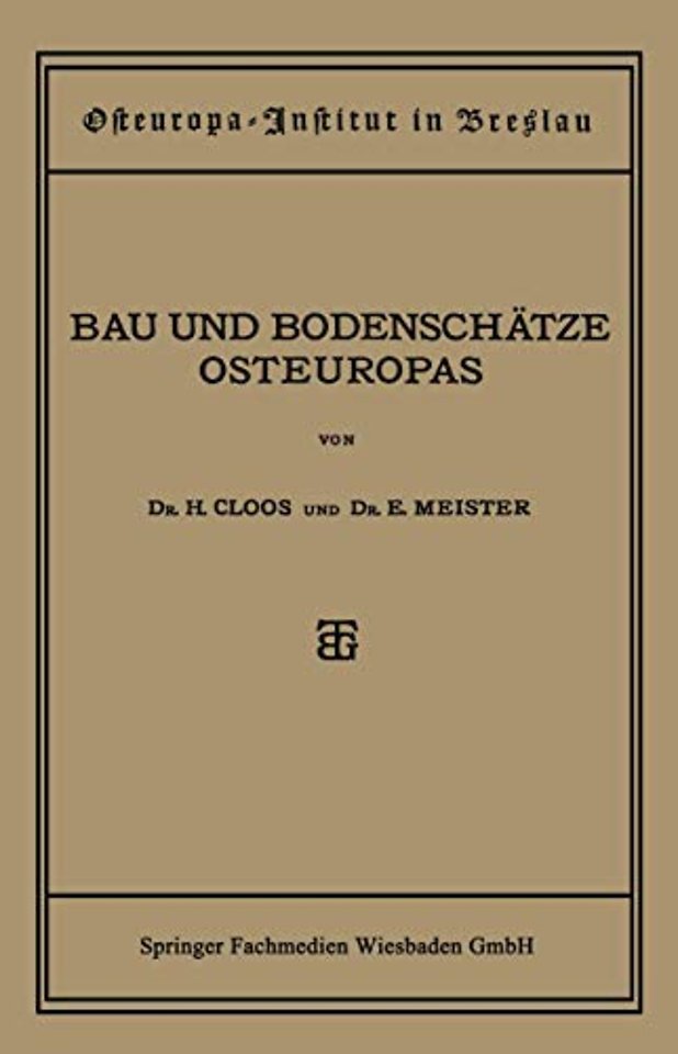 Bau und Bodenschätze Osteuropas