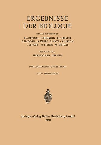 Ergebnisse der Biologie
