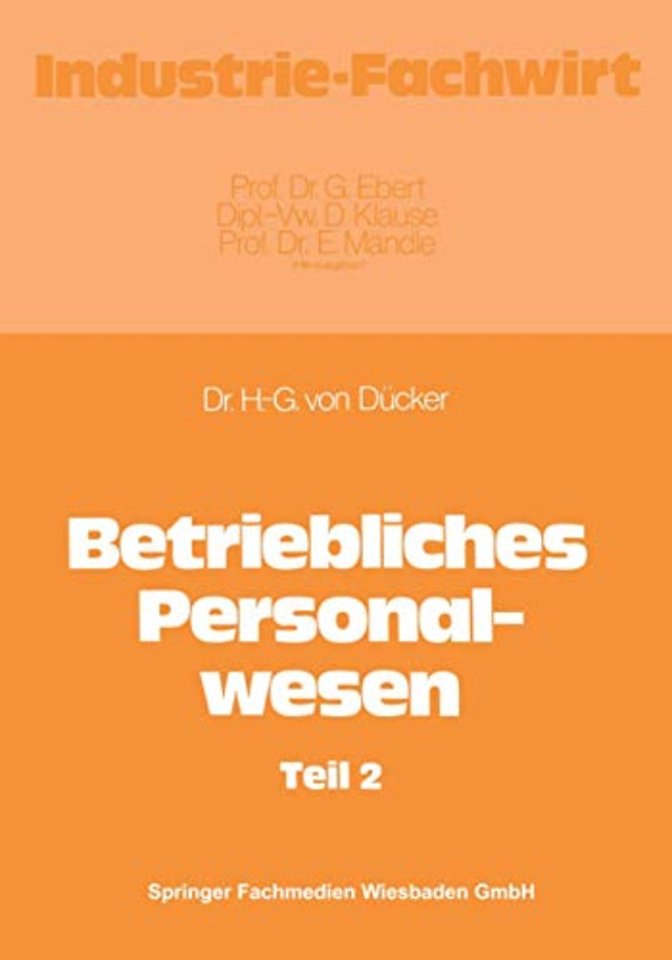 Betriebliches Personalwesen