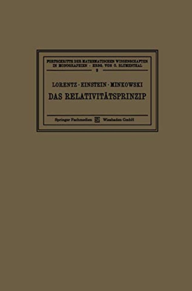 Das Relativitätsprinzip
