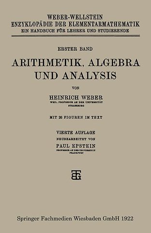 Arithmetik, Algebra und Analysis