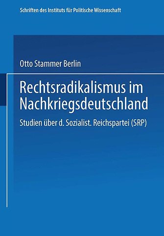 Rechtsradikalismus im Nachkriegsdeutschland
