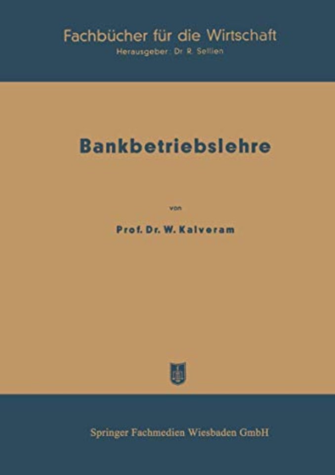 Bankbetriebslehre
