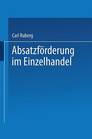 Absatzförderung im Einzelhandel