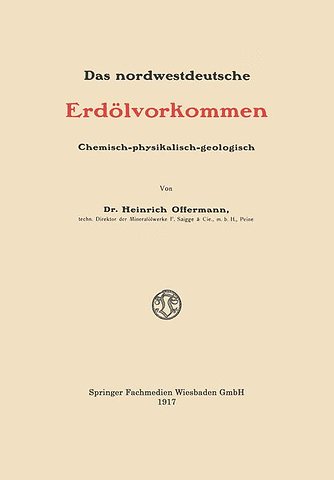 Das nordwestdeutsche Erdölvorkommen