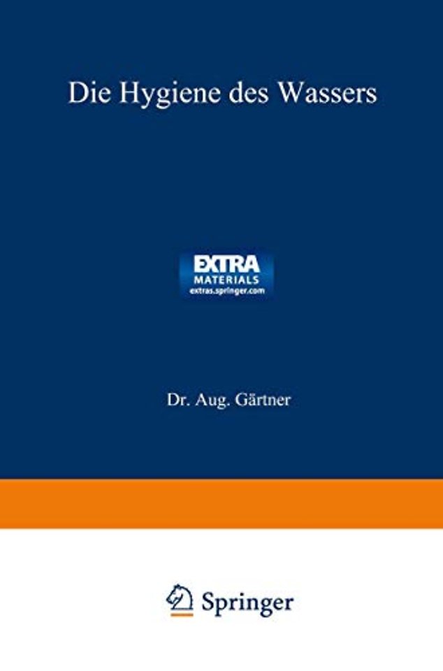 Die Hygiene des Wassers