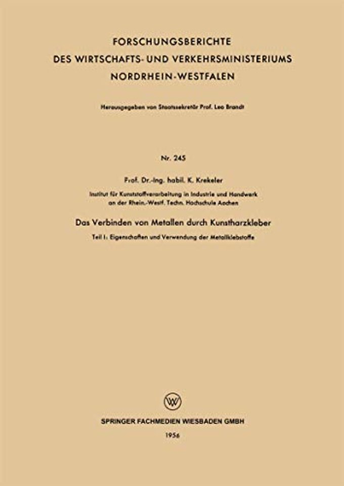 Das Verbinden von Metallen durch Kunstharzkleber