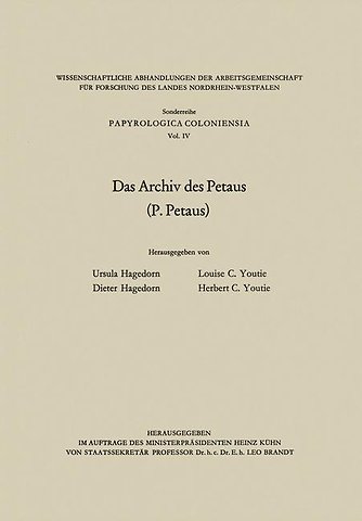 Das Archiv des Petaus