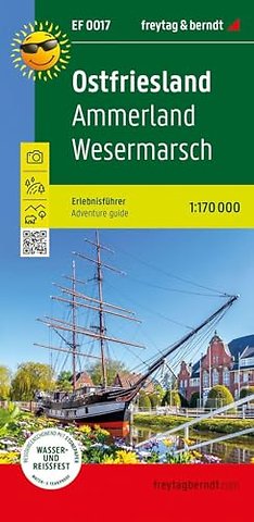 East Friesland Guide 1:170.000, freytag & berndt, EF0017