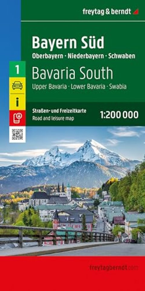 Bavaria South Road and Leisure Map