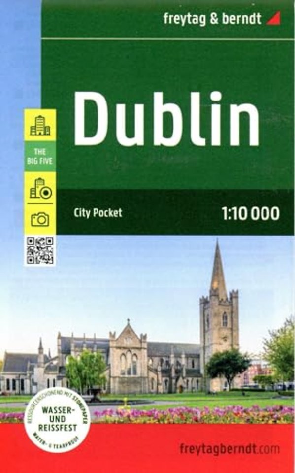 Dublin, City Pocket Map 1:10,000