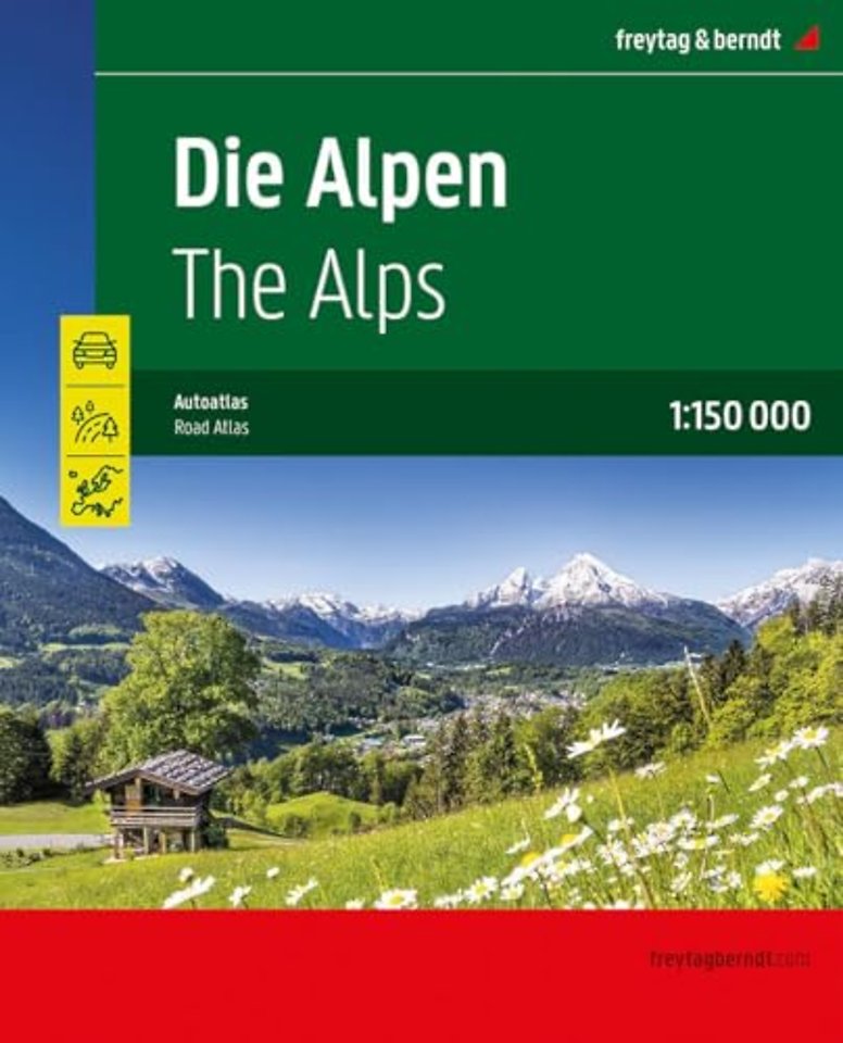 Alps road atlas