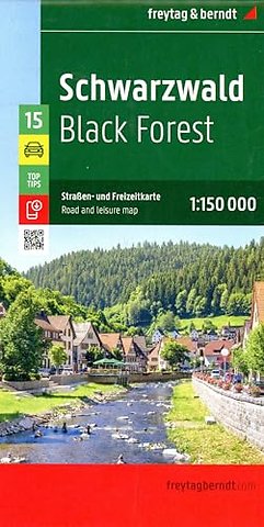 Black Forest Road and Leisure Map