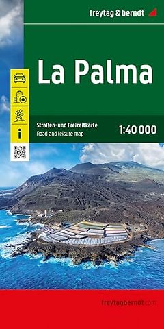 La Palma Road and Leisure Map